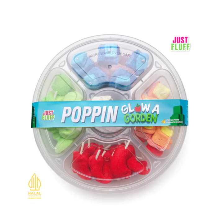[SF] [POPPIN GLOW A GORDEN] MARSHMALLOW JUSTFLUFF [HALAL]