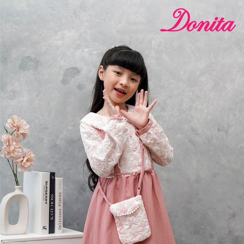 BAJU MUSLIM PEREMPUAN ANAK BRAND DONITA  8I 666