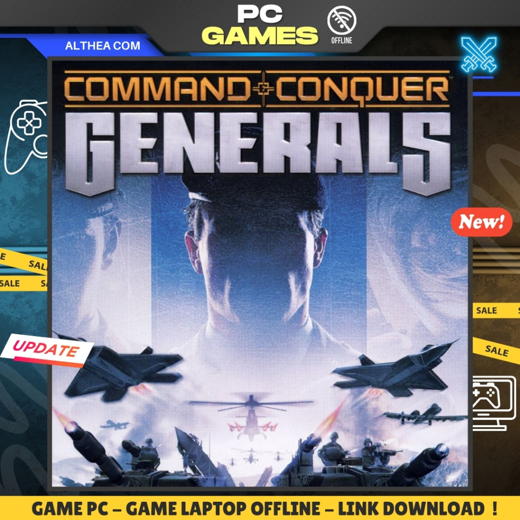 COMMAND AND CONQUER GENERALS DELUXE EDITION - REAL-TIME STRATEGY - MODERN WARFARE - STRATEGY - GAME 