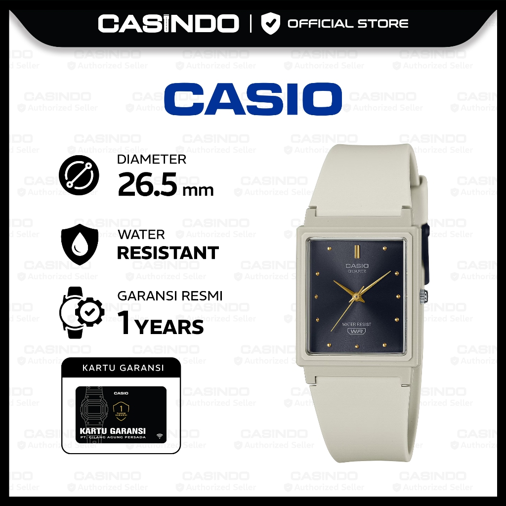 CASIO Jam Tangan Wanita Analog MQ-38UC-8ADF