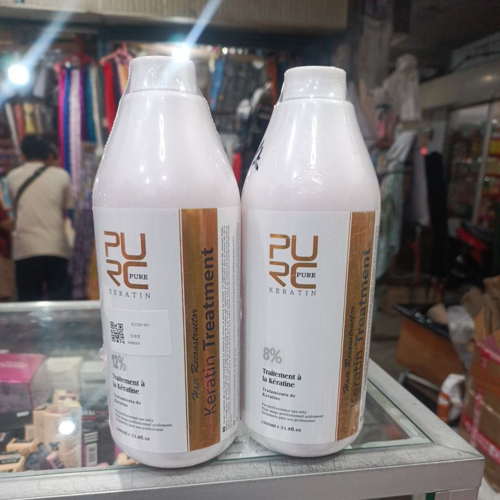 Purc keratin treatment 1000ml 12% dan 8%