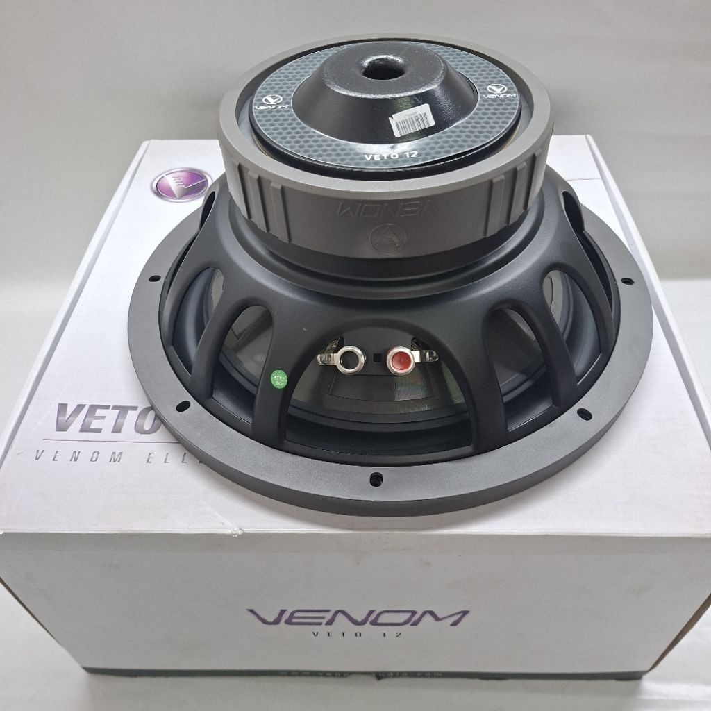 Subwoofer Mobil 12 Inch Venom Veto 12 Subwoofer 12” 4 Ohm - Subwofer 12"