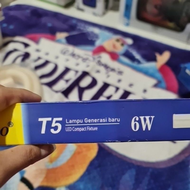 T5 6w / lampu estalase / lampu aquarium