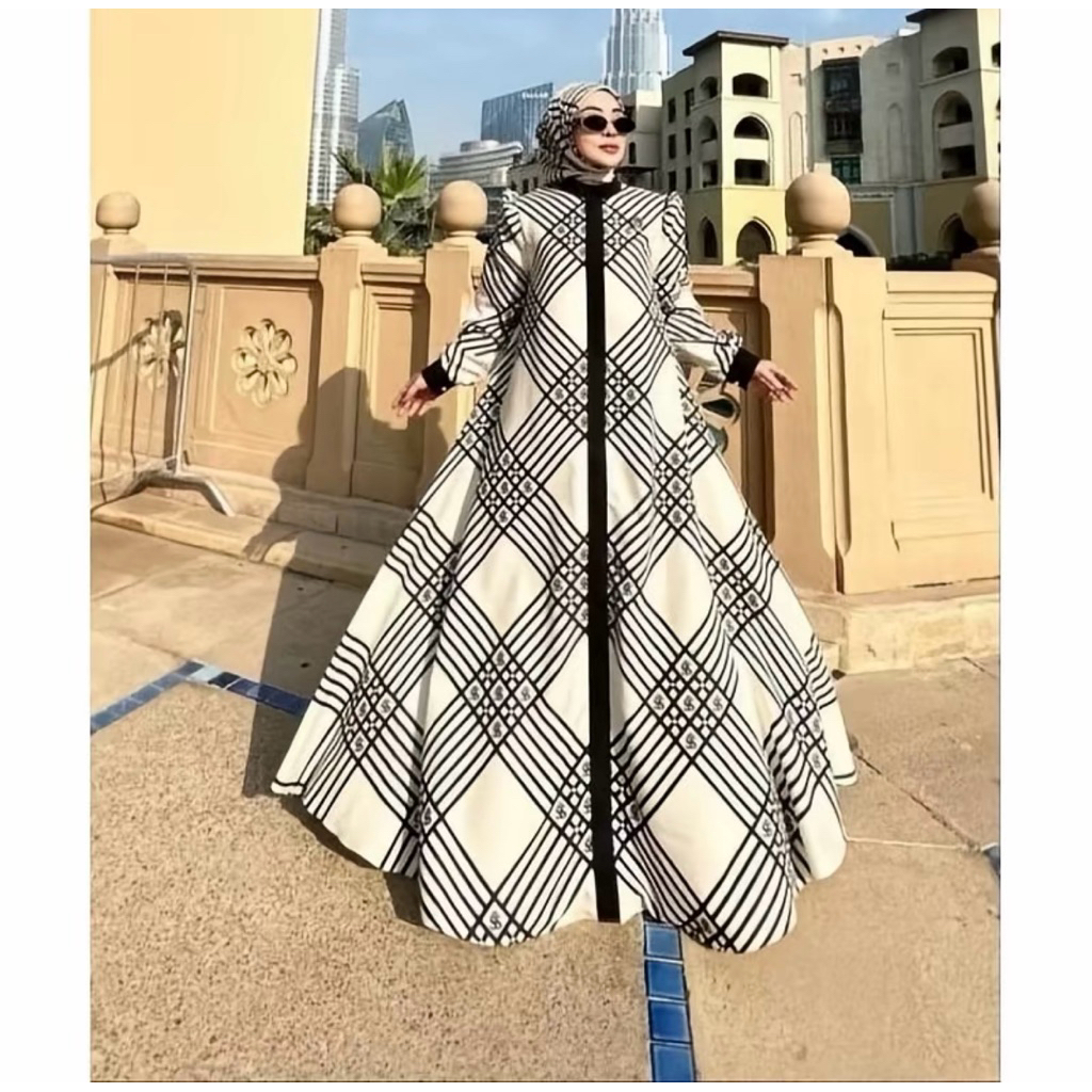 Dress Set Hijab Shella Saukia