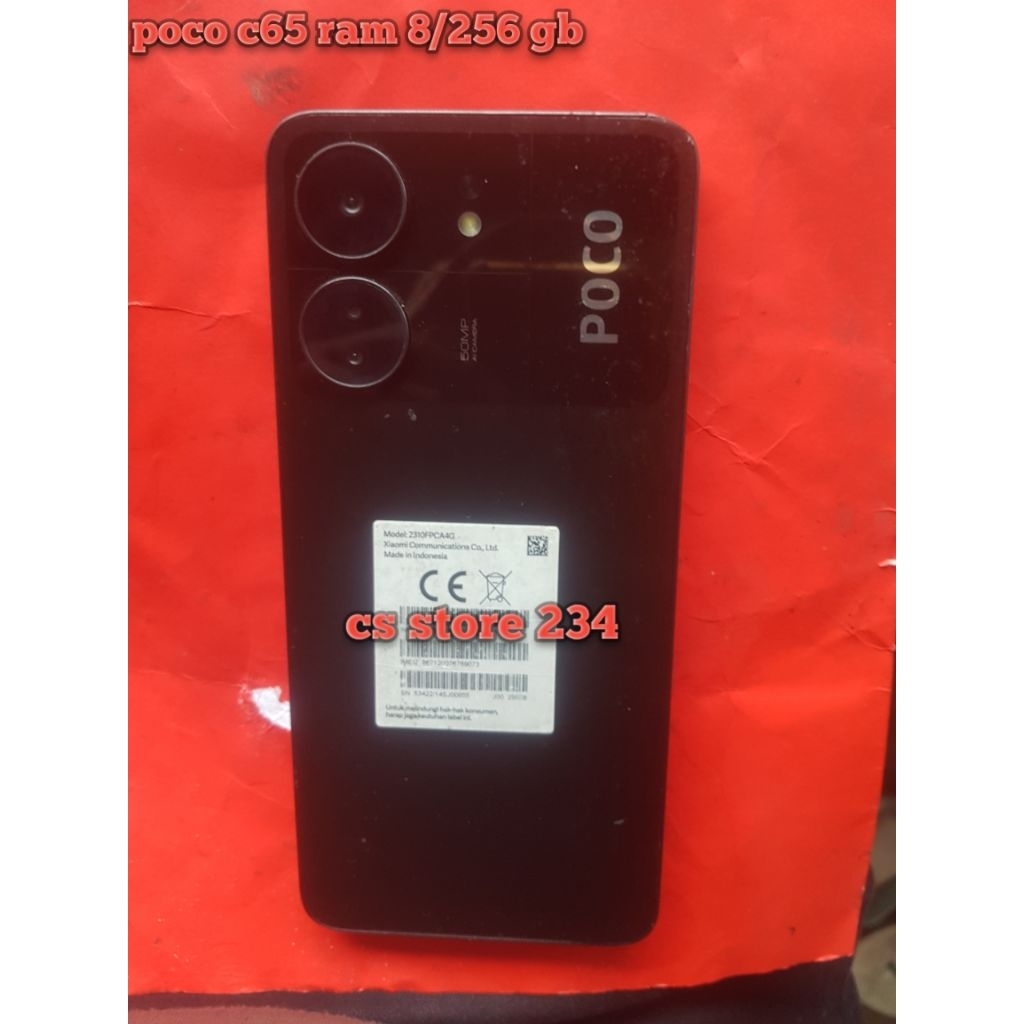 poco c65 ram 8/256 gb