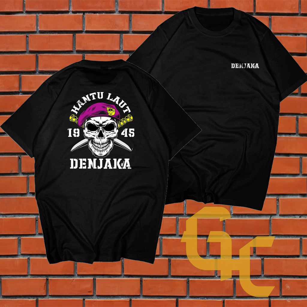 Kaos Denjaka TniAl Hantu laut Denjaka Kaos Baju Pria Lengan Pendek Bahan Katun 24S