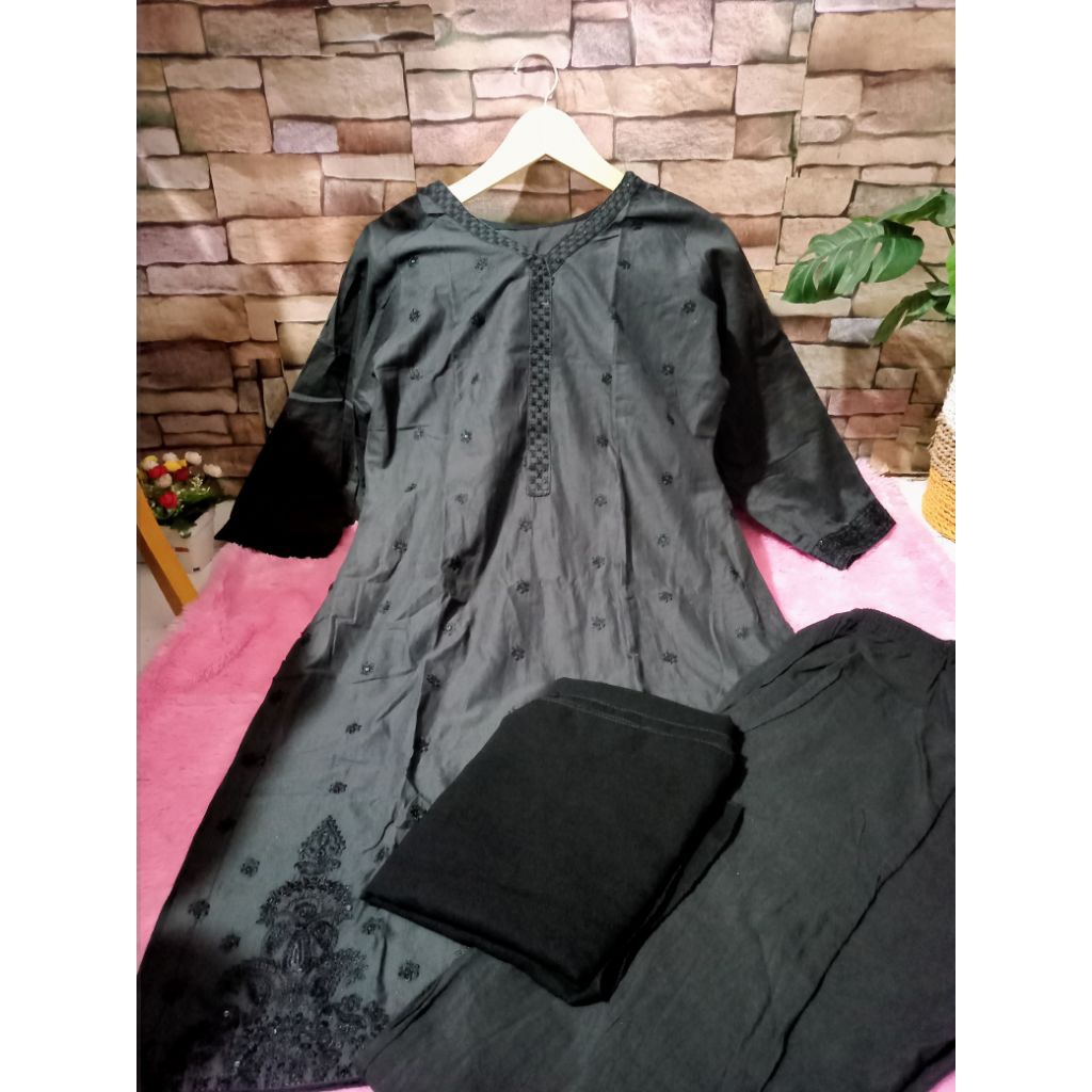 Set kurti lengkap/baju India (baju , selendang,celana.pl)