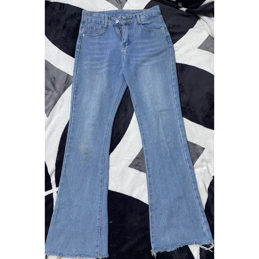 celana jeans luxe (size m)