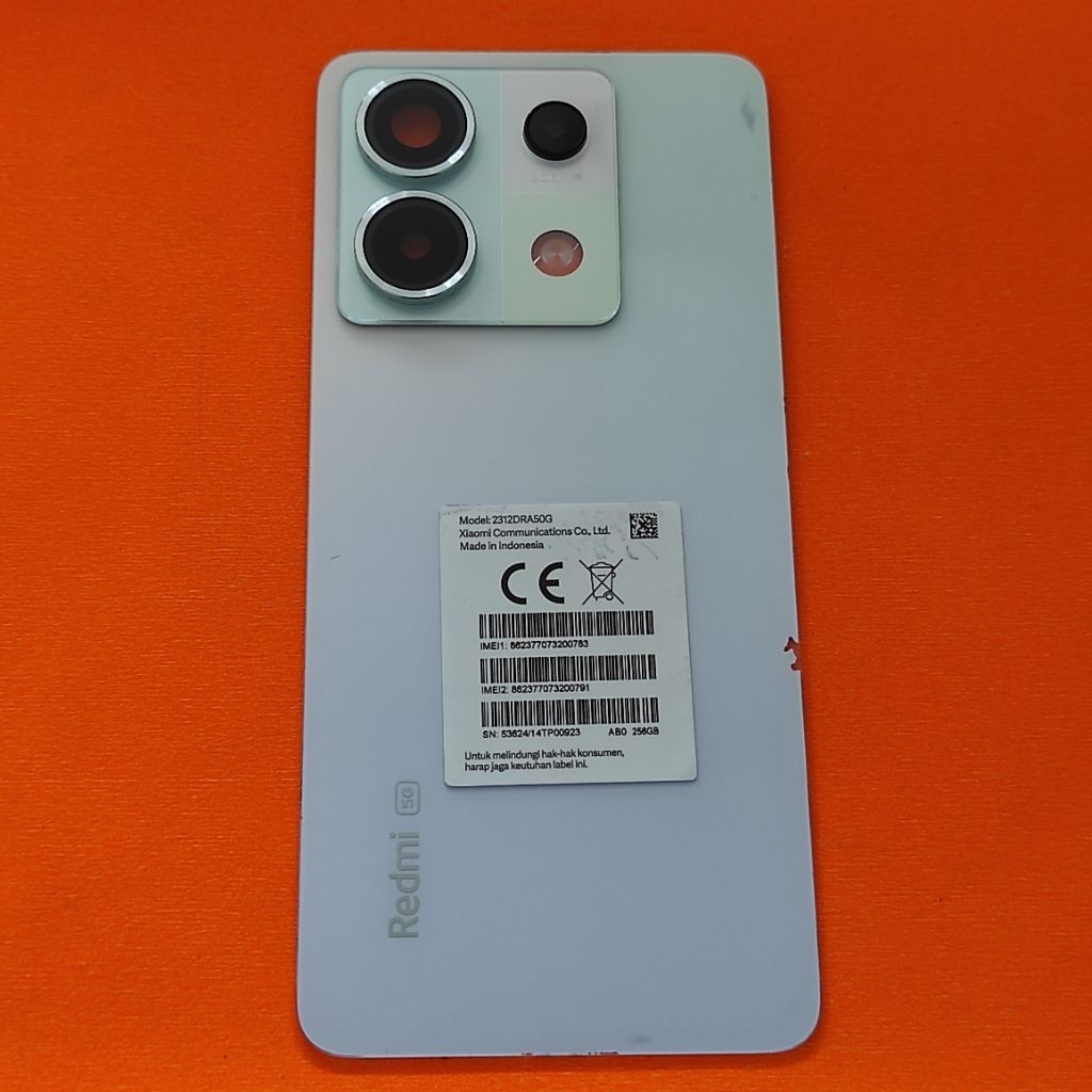 BACKDOOR REDMI NOTE 13 PRO 5G ORIGINAL COPOTAN