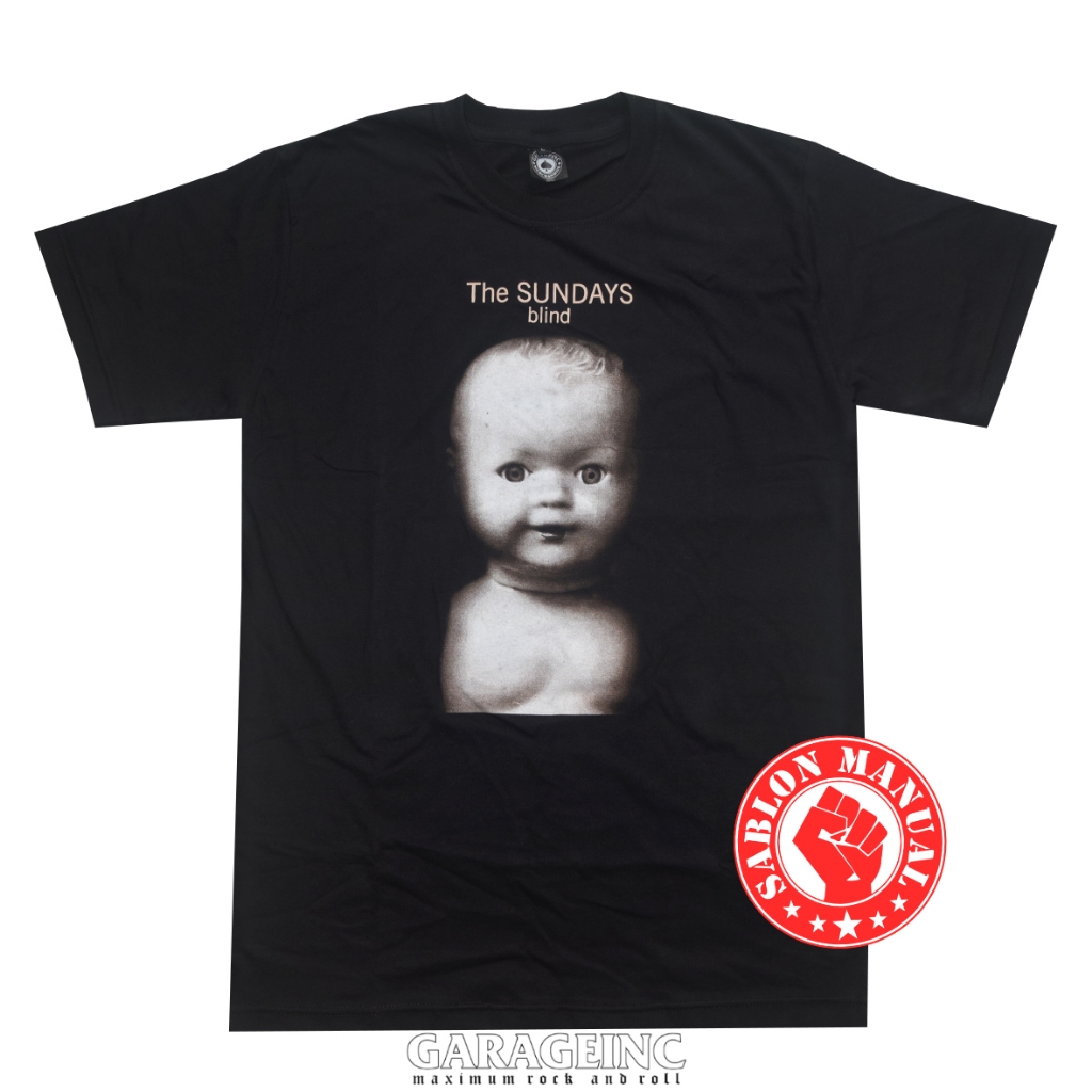kaos band baju musik  the sundays blind