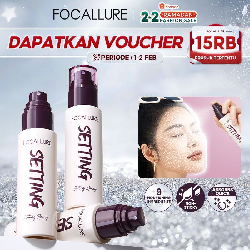 FOCALLURE Setting Spray Makeup Lock Hydrating  #PerfectLock