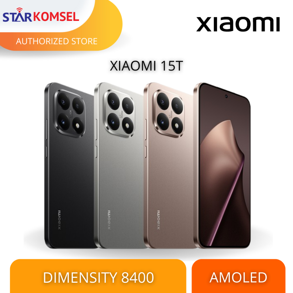 HP XIAOMI 15T 12/512 NFC GARANSI RESMI XIAOMI INDONESIA