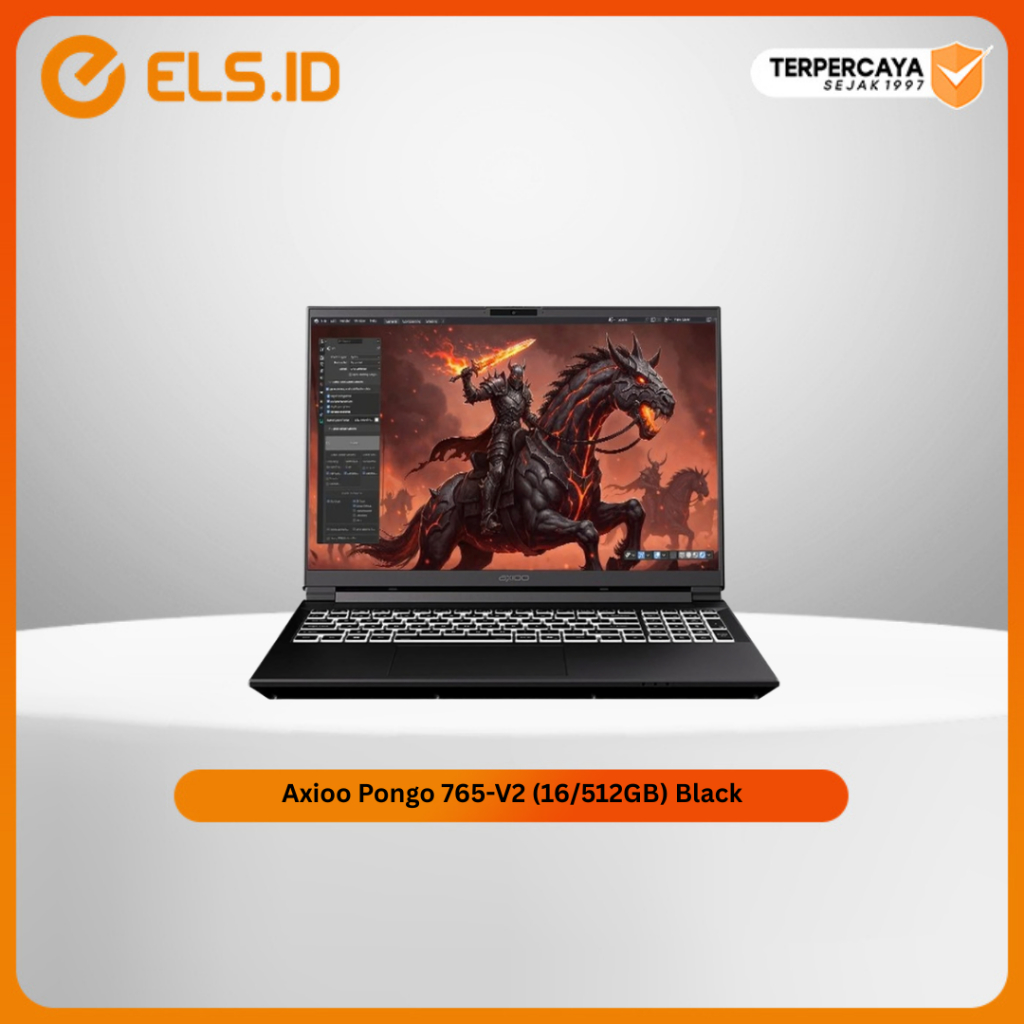 Axioo Pongo 765-V2 (16/512GB) Core i7-13700H Black