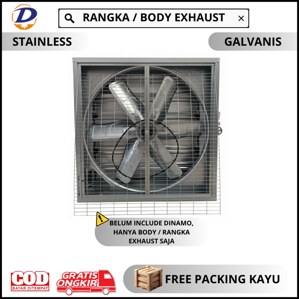 {BODY EXHAUST TANPA DINAMO} - BODY EXHAUST FAN / BLOWER KANDANG AYAM / BLOWER INDUSTRIAL
