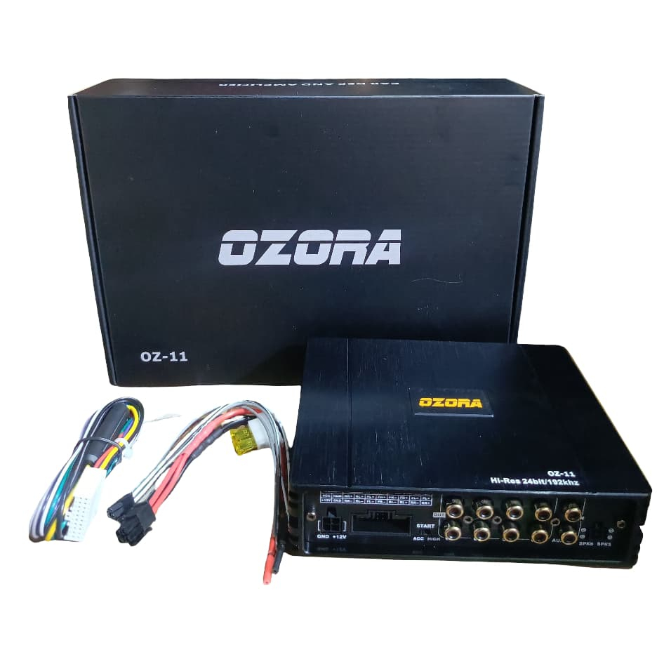 DSP Mobil Ozora OZ-11/ Processor Hi-Res 24bit/192kHz Car DSP & Amplifier