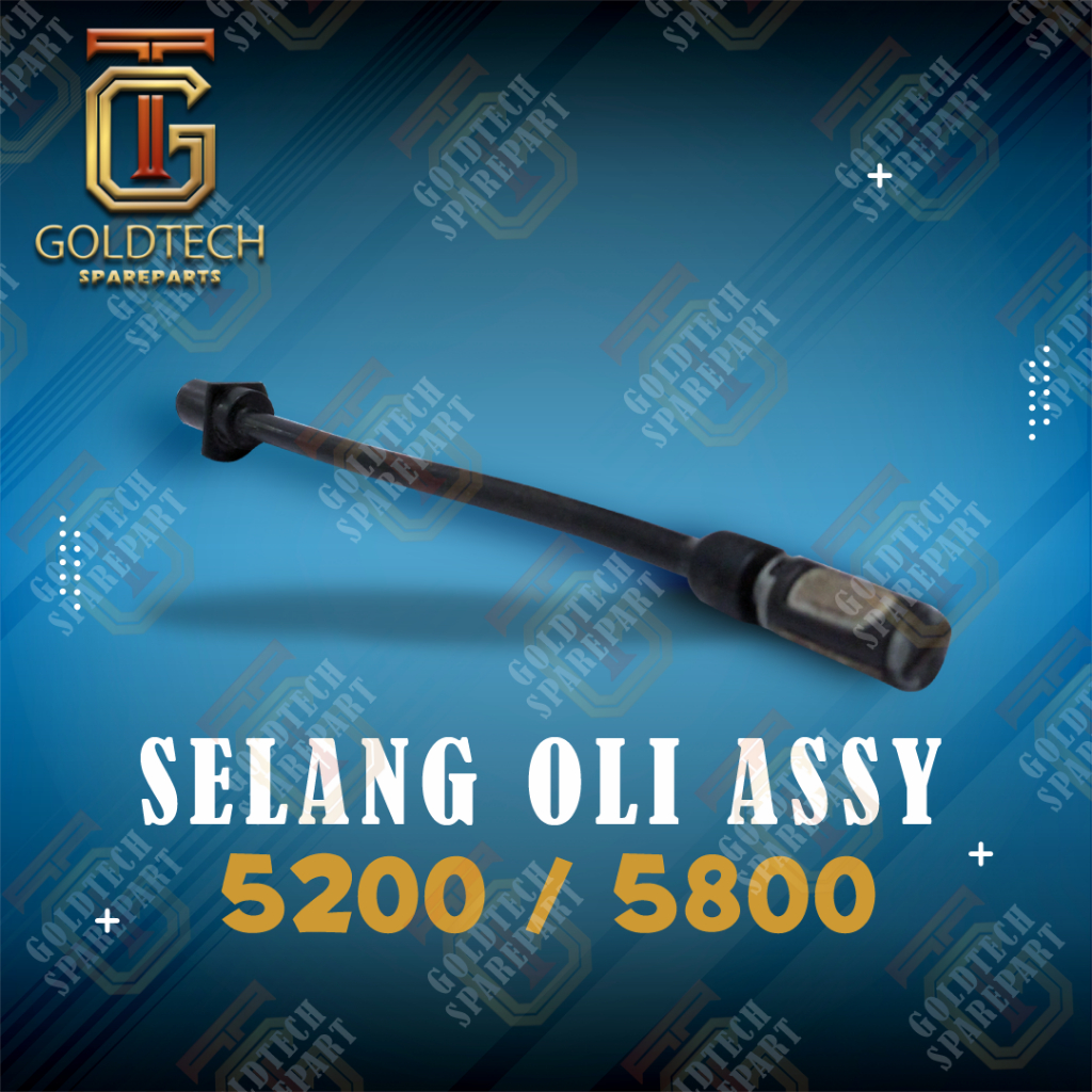 {GT} Selang Oli Assy 5200/5800 NIXON Sparepart Chainsaw Senso Sinso Mesin Gergaji Pohon