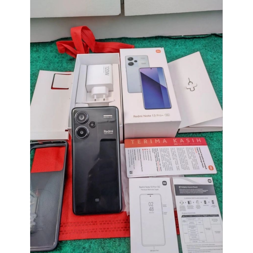 redmi note 13 pro plus 5g ram 12/512gb bekas fullset