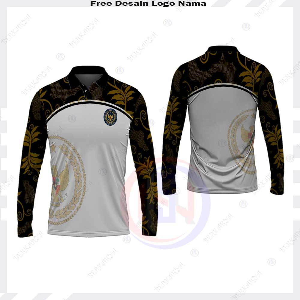 KAOS POLO KEMENIMIPAS LENGAN PANJANG / JERSEY KEMENIMIPAS / BAJU KEMENIMIPAS / KAOS KEMENIMIPAS