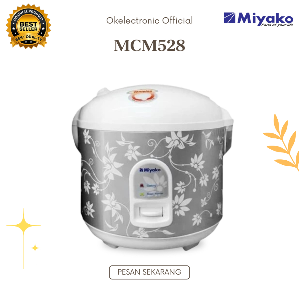 MIYAKO RICE COOKER/penanak nasi MAGIC WARMER PLUS MCM-528/MCM528/MCM528/MCM 528/MCM-528/MCM 528