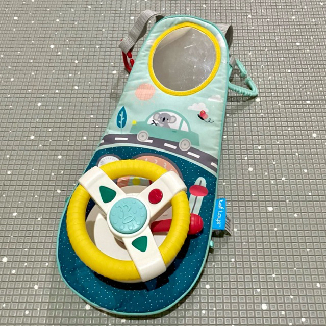 PRELOVED Taf Toys Koala Car Wheel Toy | TafToys Mainan Anak Bayi Baby Kursi Mobil Carseat Cermin Mir