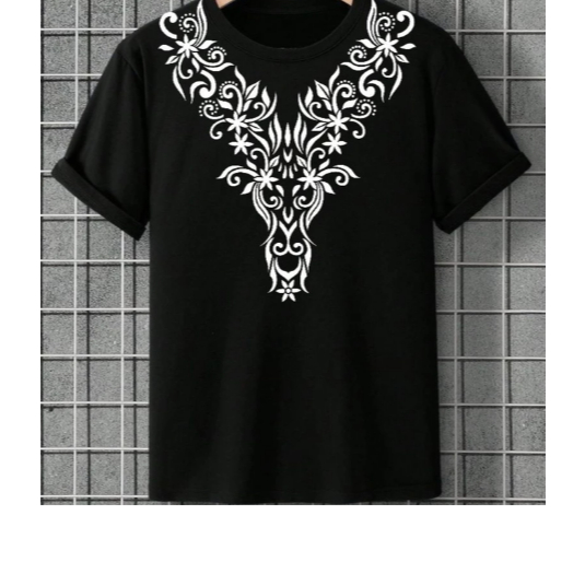 Kaos Oblong Lebaran/Baju Koko/ Kaos Pria Motif Modern