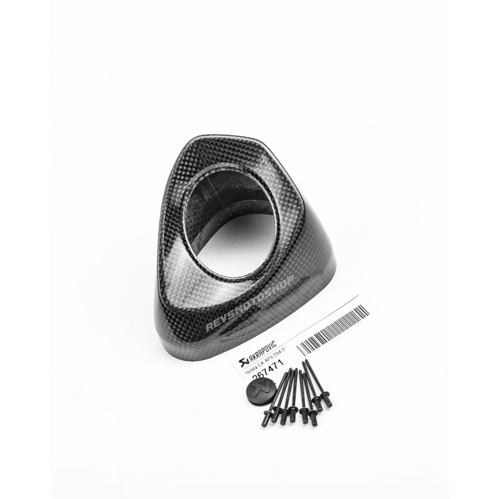 ENDCAP CARBON AKRAPOVIC ORI MADE IN SLOVENIA / PART ENDCAP KARBON MUFFLER AKRAPOVIC ORIGINAL