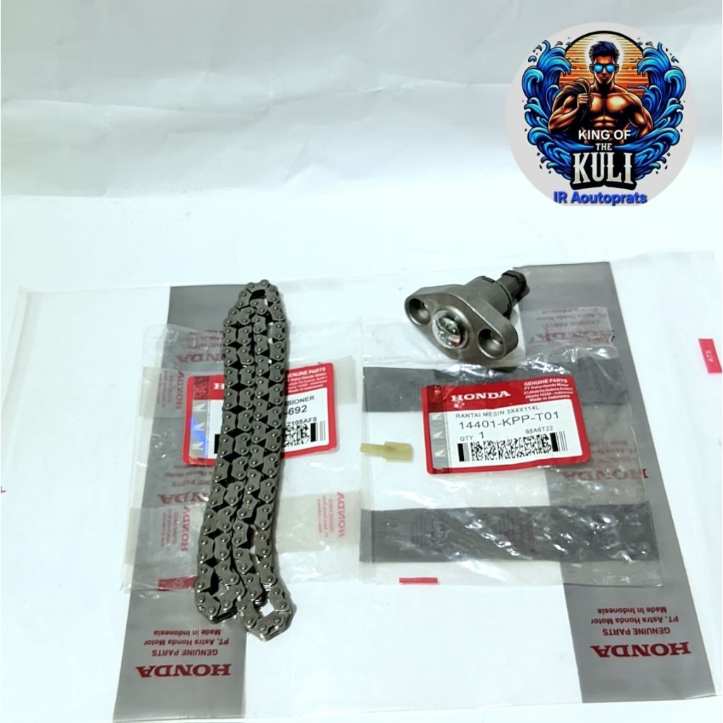 Tensioner Tonjokan Keteng K15 plus Rantai keteng Honda CBR150 Old CB150R OLD ORI