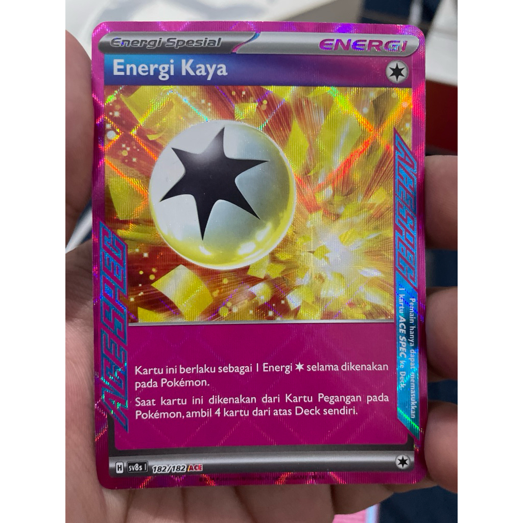 Energi Kaya ACE SPEC - TCG Pokemon Indonesia