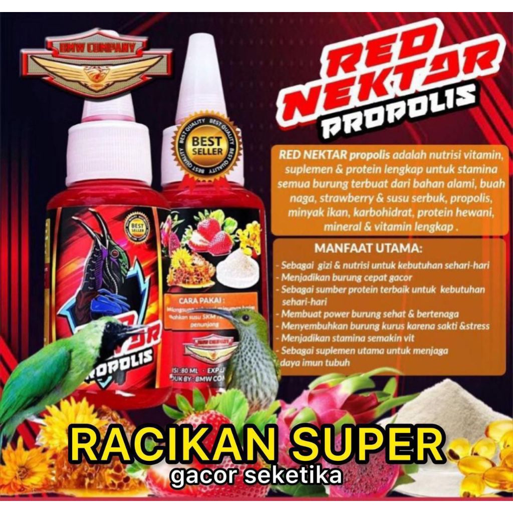 Red Nektar propolis