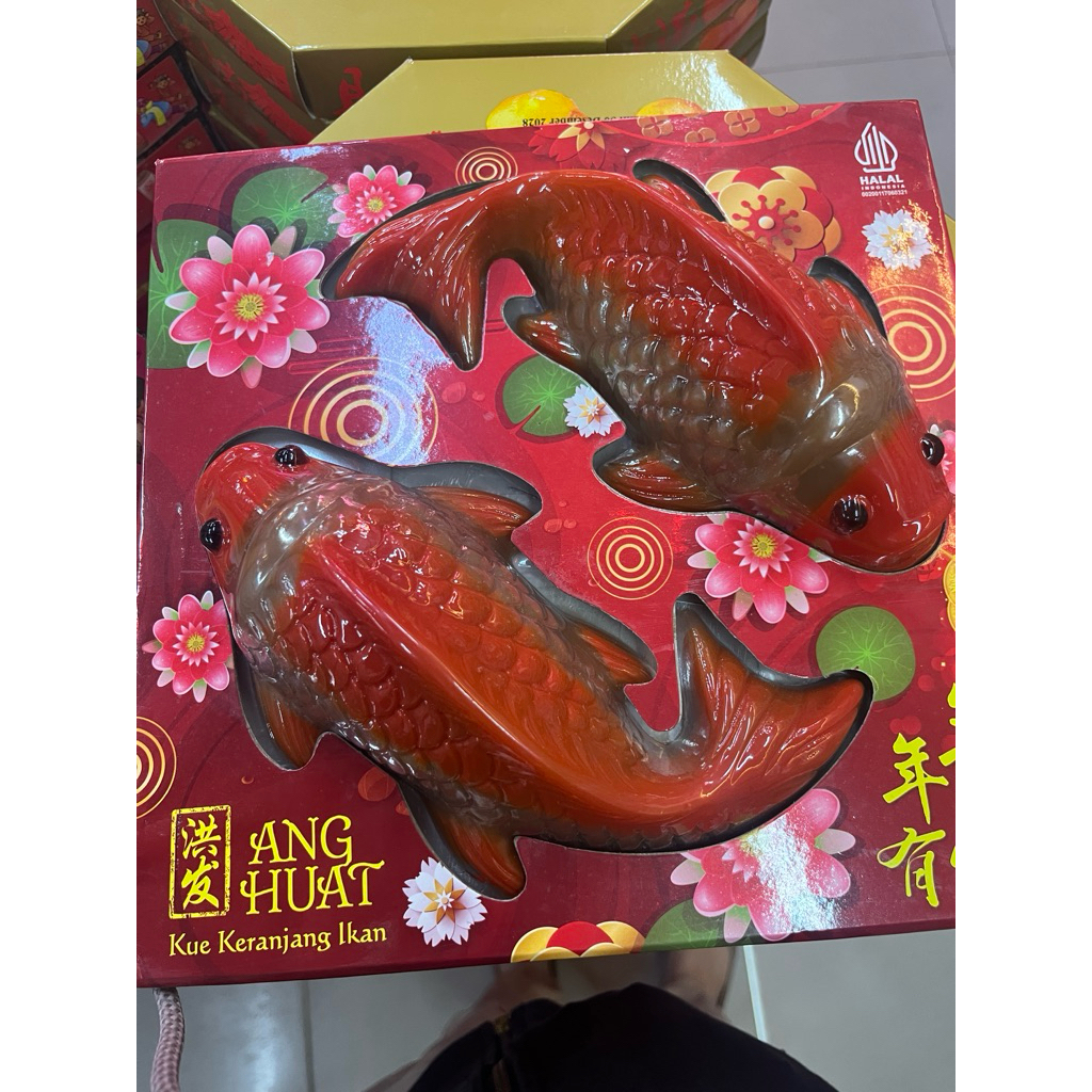 Kue Keranjang Kue Dodol China Cina Ikan Emas Ikan Koi 2  Ang Huat