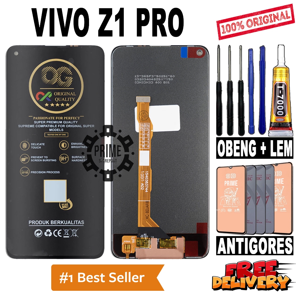 LCD TOUCHSCREEN VIVO Z1 PRO ORIGINAL OEM LCD VIVO Z1 PRO FULLSET