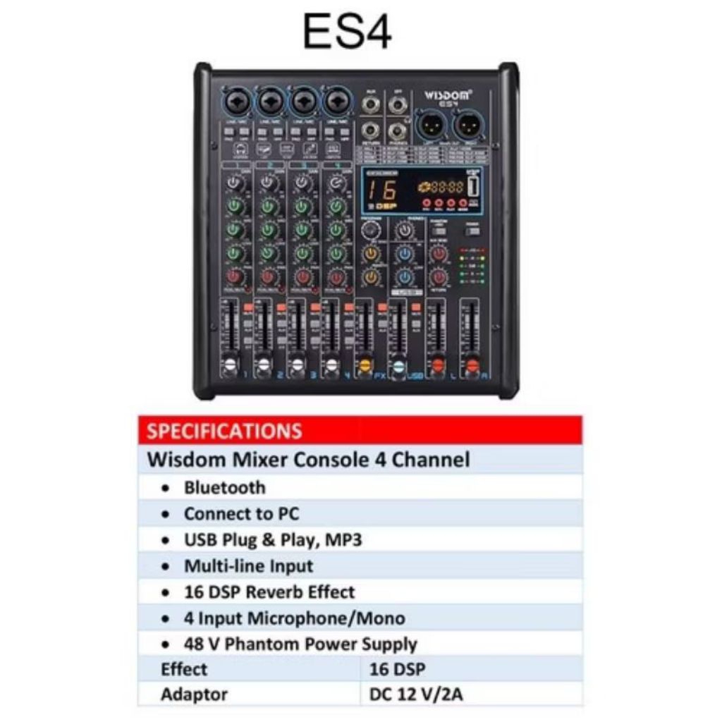 MIXER WISDOM ES 4