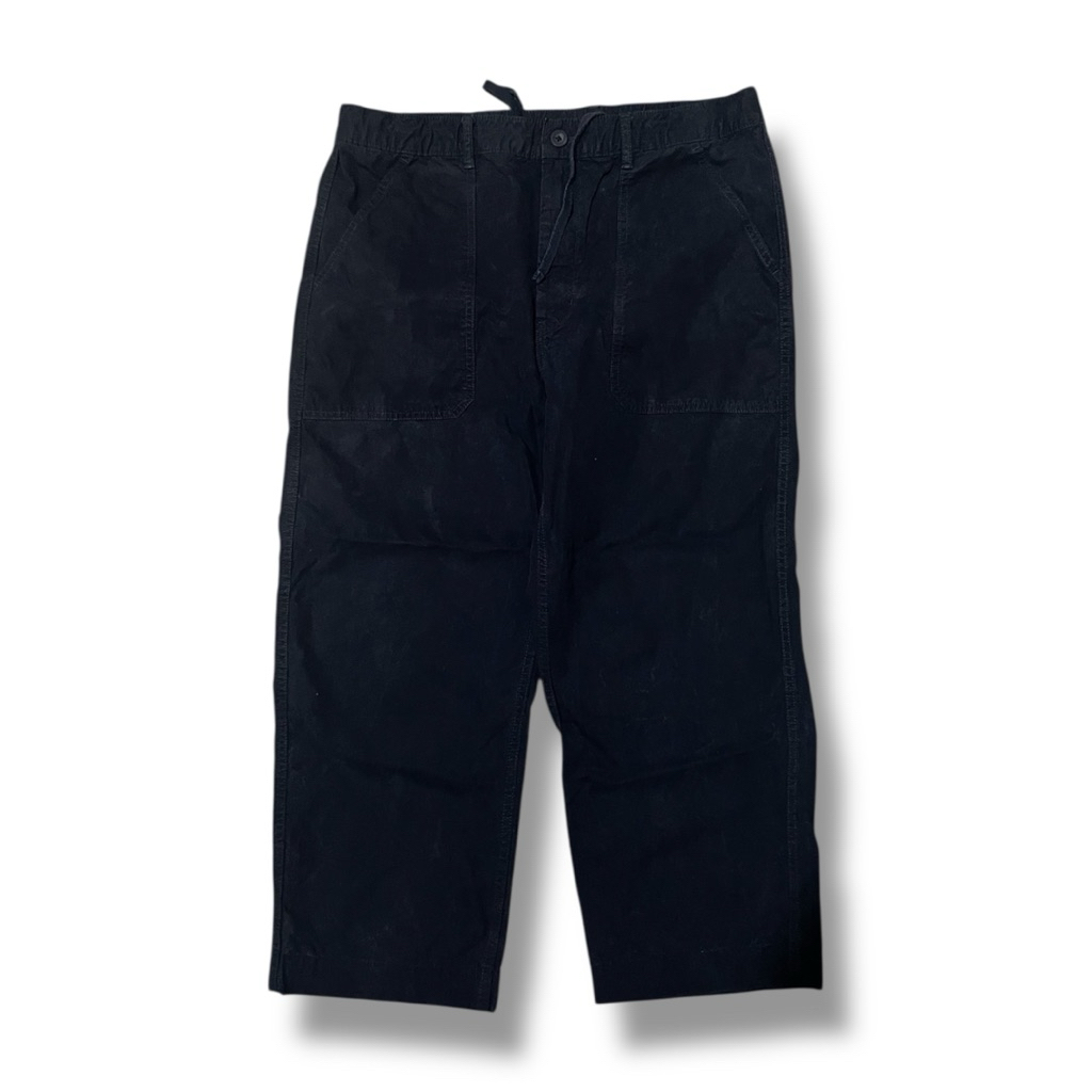 Celana Panjang Long Pants Fatigue Pants Uniqlo Navy