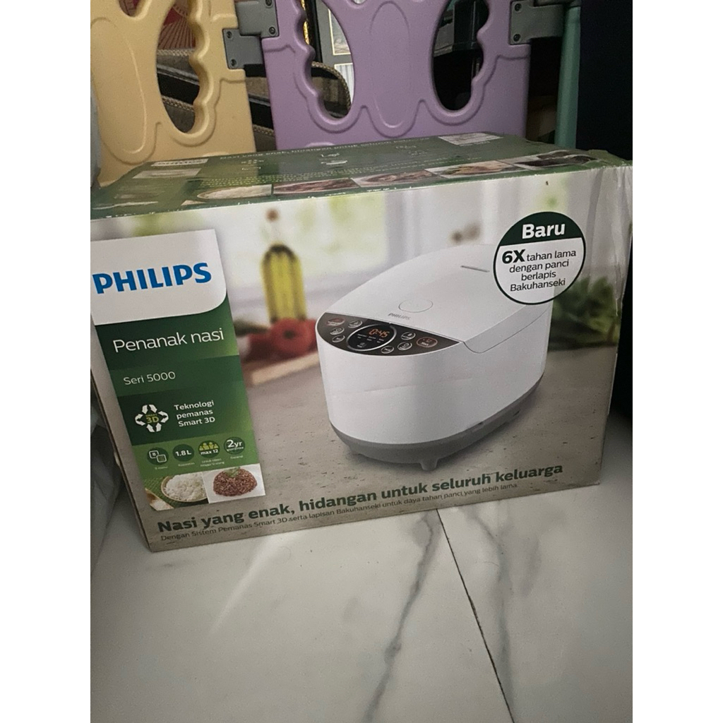 Philips Rice Cooker 5000 series HD4515 1,8 L