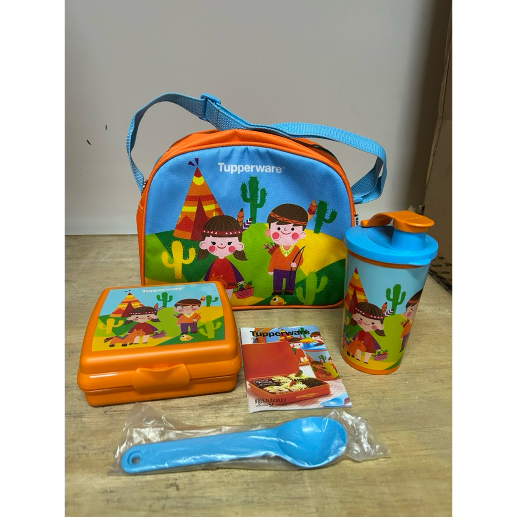 JUNIOR BENTO SET TUPPERWARE tempat bekal anak tupperware