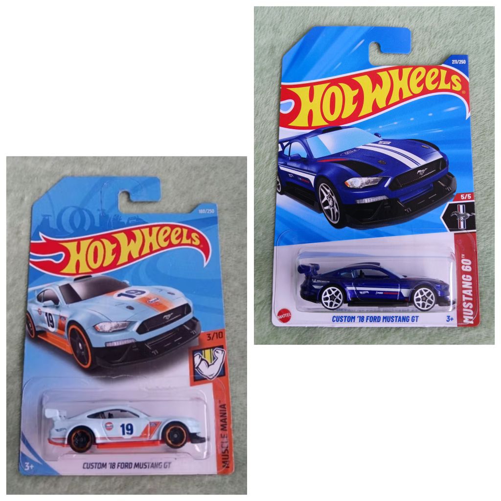 Hot Wheels Custom 18 Ford Mustang GT