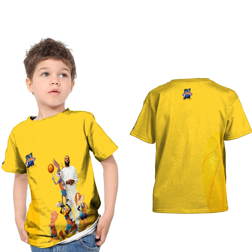 SPACE JAM Kaos anak Fullprint