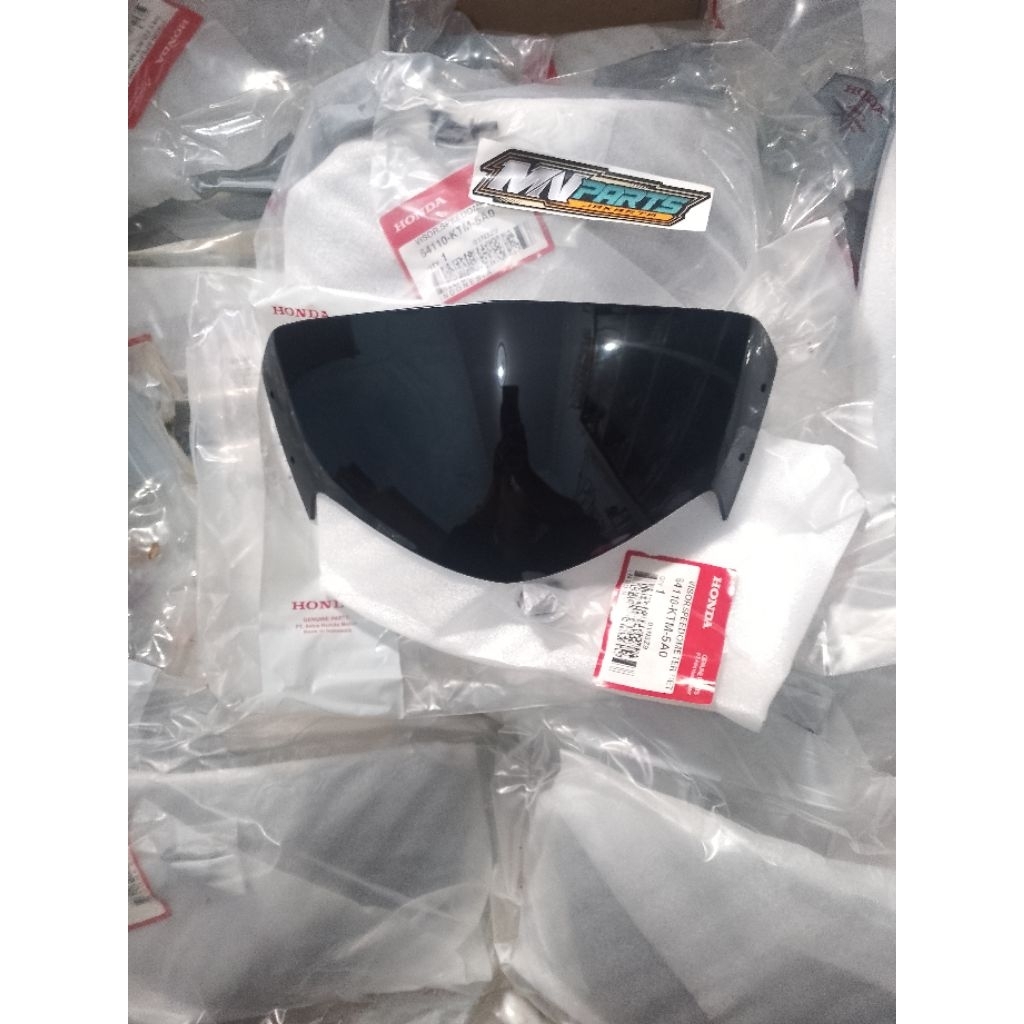 Visor Kit Batok depan Honda Supra X 125 Old Bohlam 1 KTM Original AHM NOS