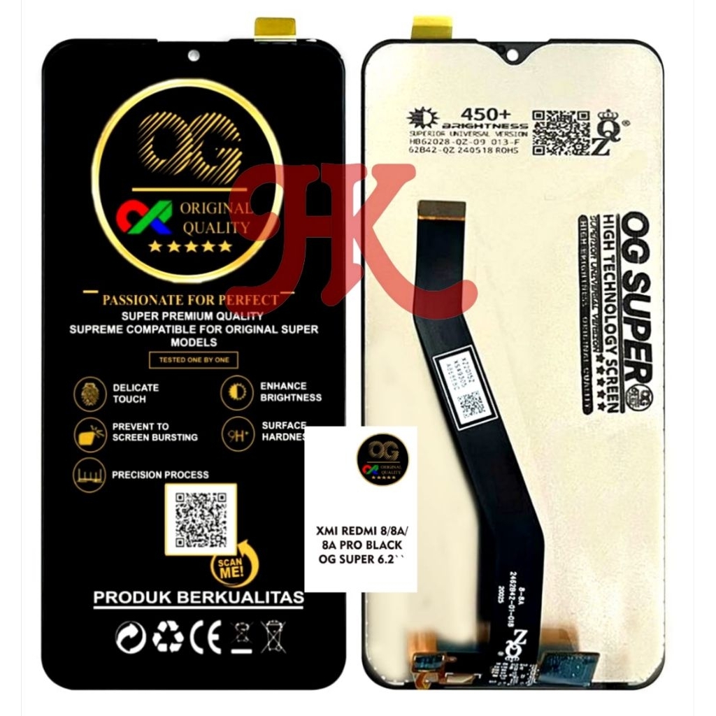 LCD REDMI 8 / LCD TOUCHSCREEN REDMI 8/8A/8A PRO LCD FULLSET ORIGINAL