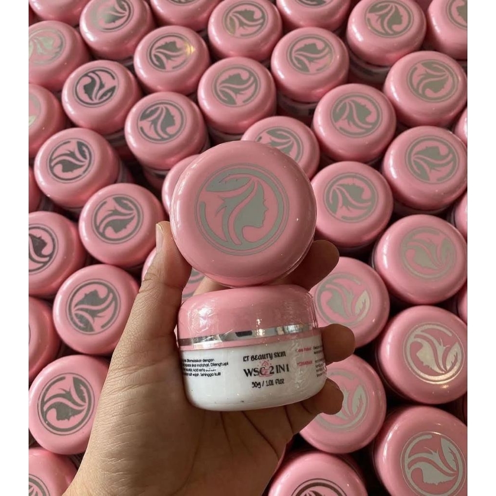 WSC cream 2in1 memutihkan bpom