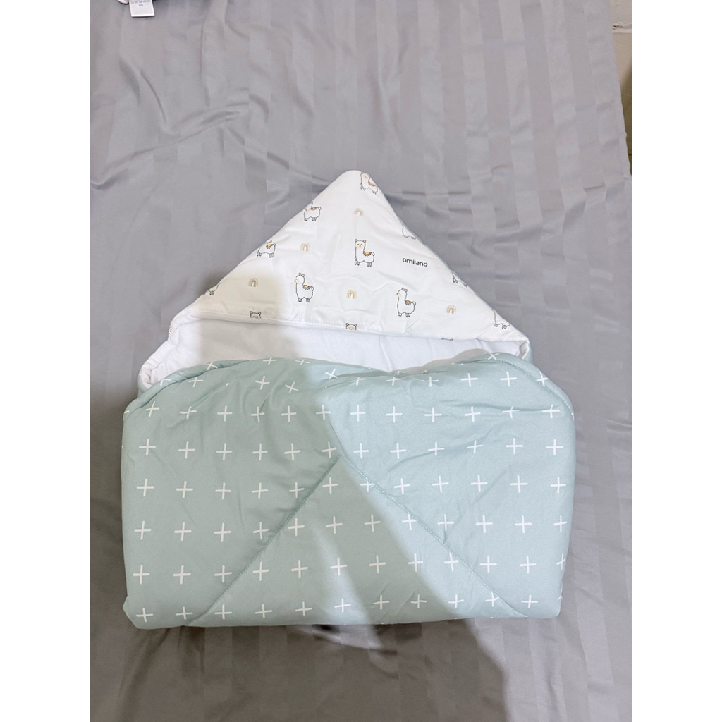 omiland baby blanket alpaca selimut bayi
