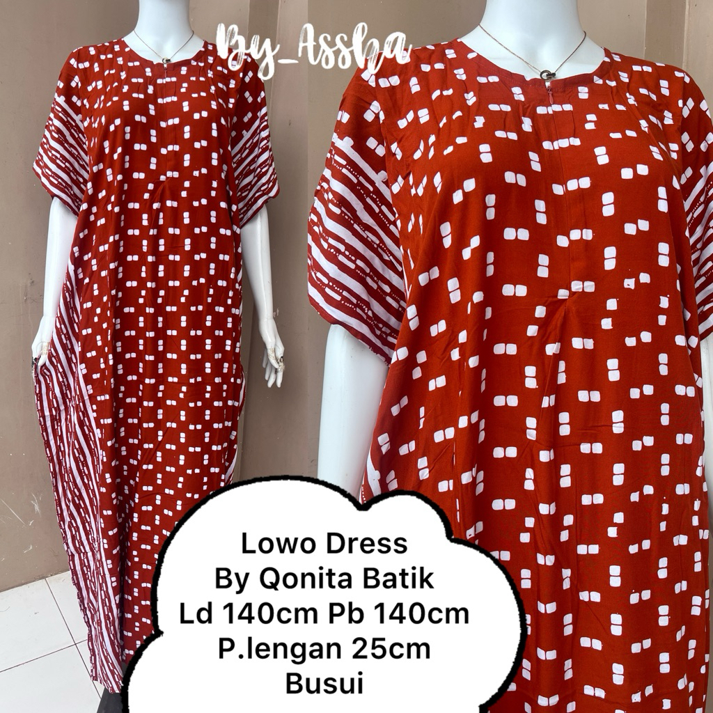 Qonita Daster Batik Pekalongan Lowo Longdress