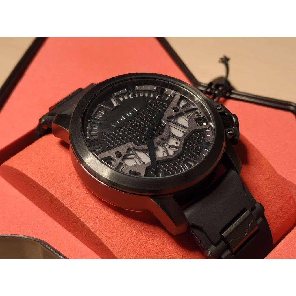 RARE Jam Tangan Police Batman Limited Edition - Full Set & Like New