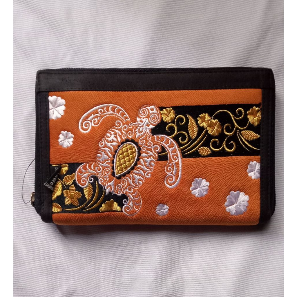 Makara Etnik Flat midili tas dompet selempang wanita
