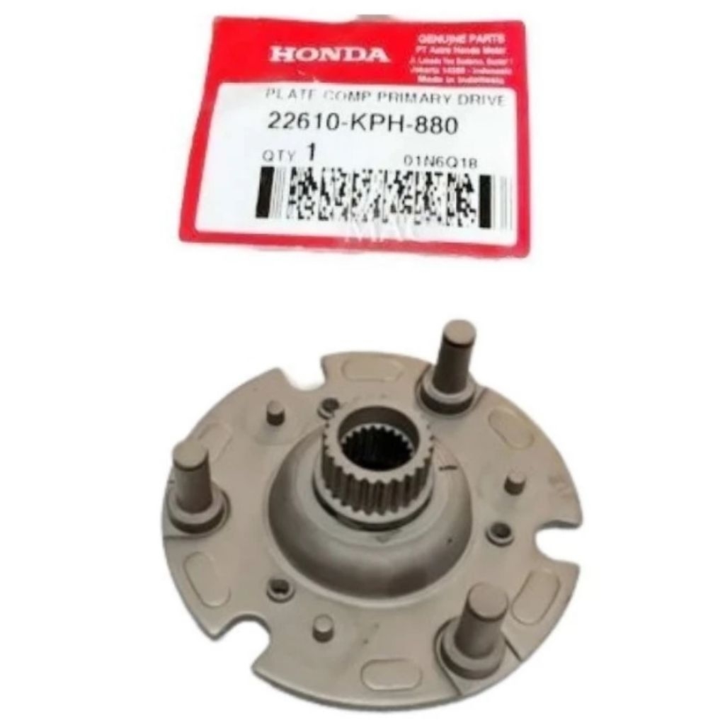 22610KPH880 dudukan kampas ganda plate primary clutch supra 125 kharisma
