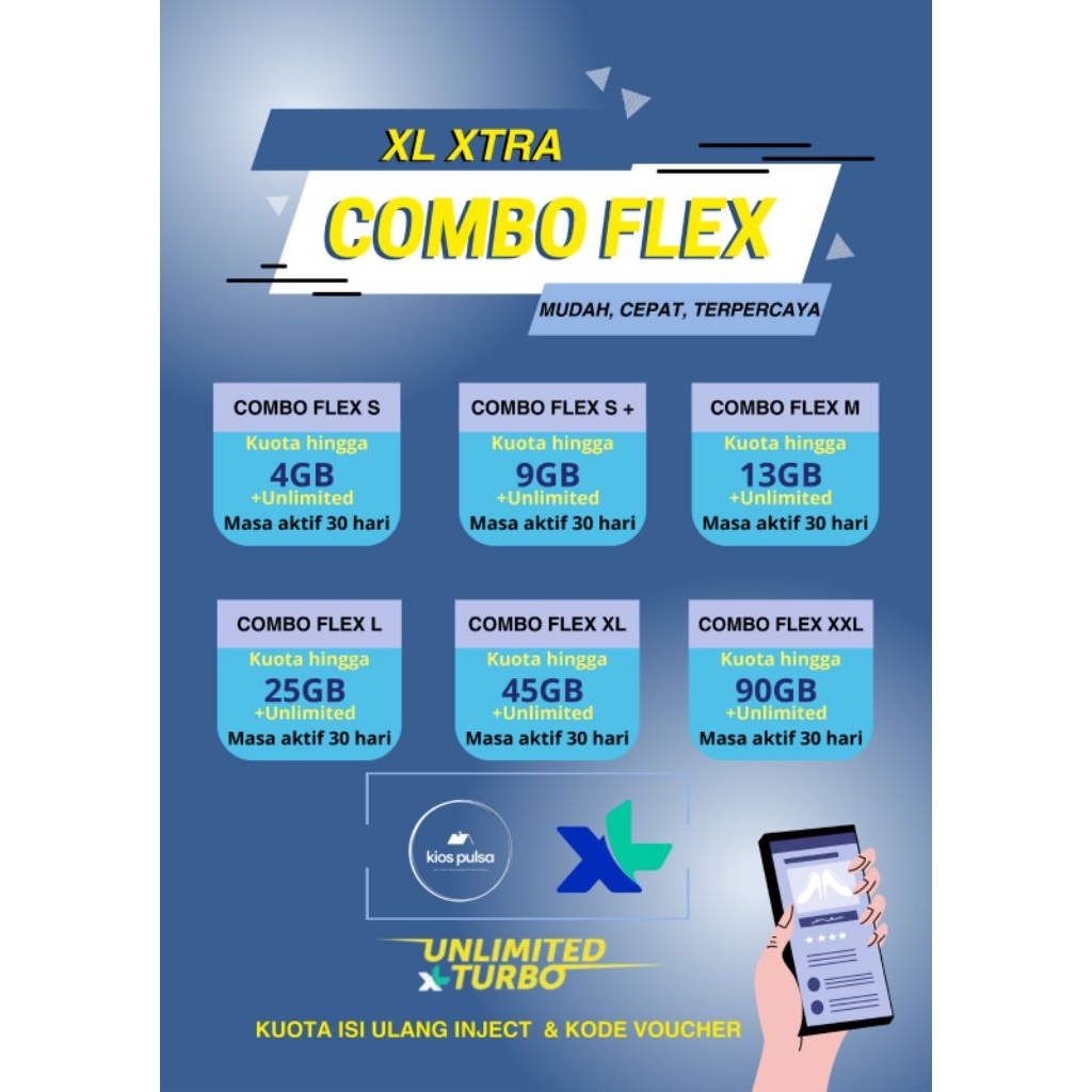 PAKET DATA XL XTRA COMBO FLEX