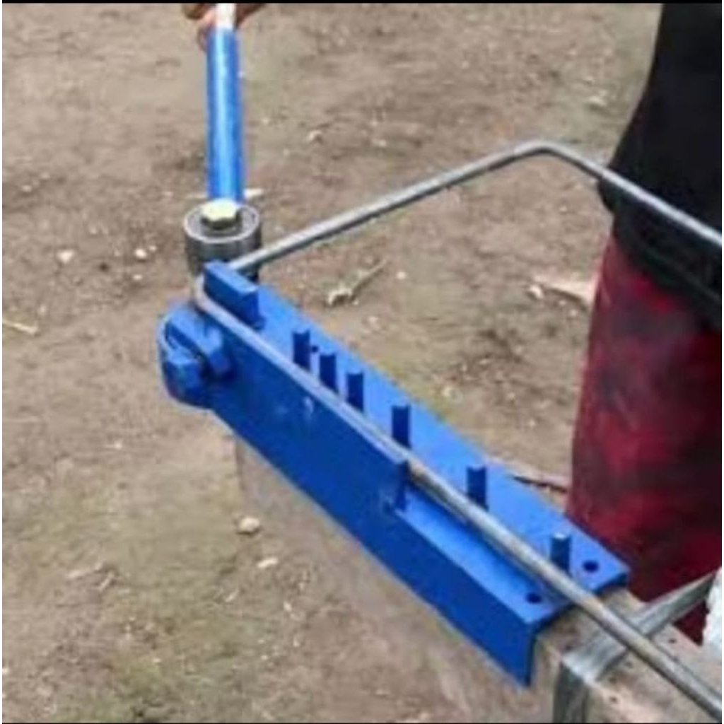 Alat tekuk besi beton bahan UNP 5×5 premium