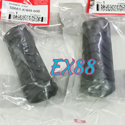 KARET FOOTSTEP BARSTEP DEPAN BLADE LAMA / REVO ABSOLUTE / REVO FI / SUPRA X 125 FI INJEKSI ORIGINAL 
