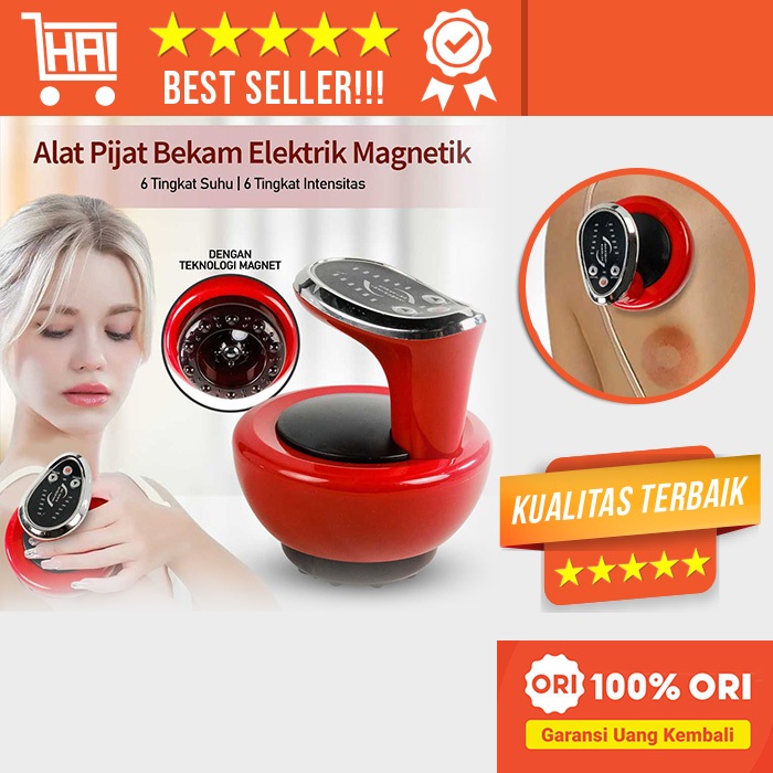 ALAT KEROKAN ELEKTRIK TERAPI BEKAM KOP ANGIN KEROK ELECTRIC TERBARU ALAT BEKAM ELEKTRIK CUPPING