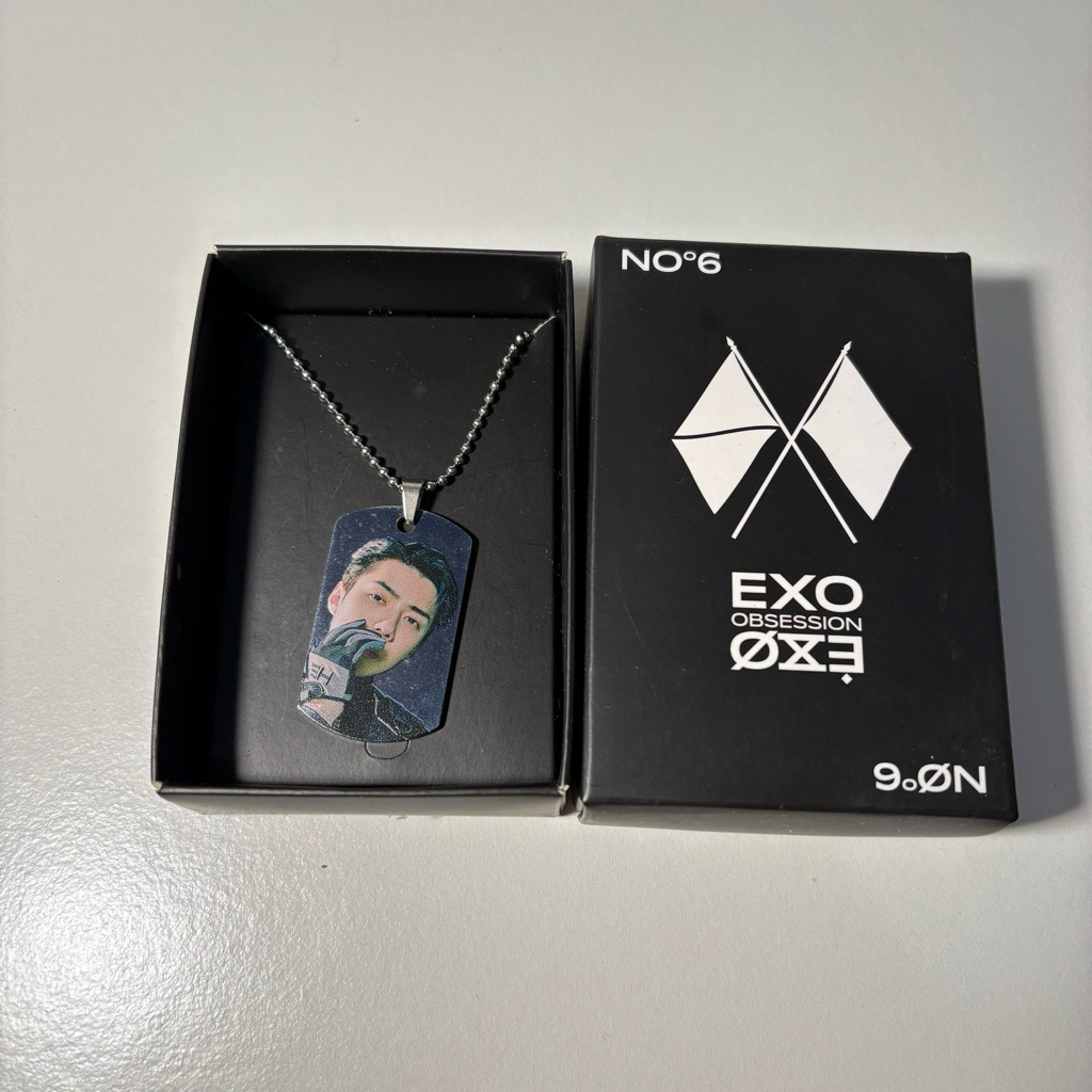 EXO SEHUN PENDANT NECKLACE OFFICIAL GOODS MD OBSESSION